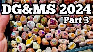 Denver Gem Show 2024 part3 Opals Fire Agate Sugilite & Old School Ocean Jasper SALE THIS WEDNESDAY