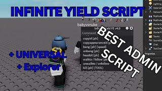 [OP] Infinite Yield Script Universal Admin Script | Built in explorer  Speed Fly