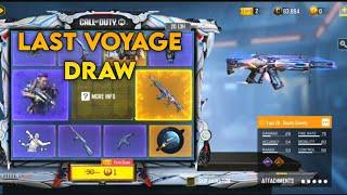 LAST VOYAGE LUCKY DRAW WITH LEGENDARY TYPE 19 GRAVITY WO MING CODM S9 LEAKS 2024 COD MOBILE