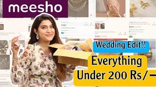 MEESHO WEDDING EDIT - Jewellery You Must Buy Under 200/- Rs Only | Super Style Tips