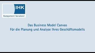 Business Modell IHK Canvas Siegen