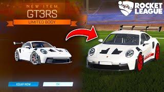 New Porsche 911 GT3RS In Rocket League!