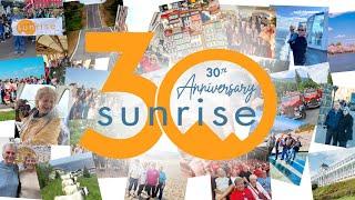 Sunrise Tours 30th Anniversary