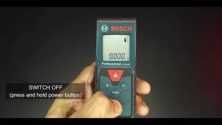 Bosch Distance Meter (GLM-40) - How to Change Units