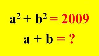 A Nice Math Olympiad Algebra Problem