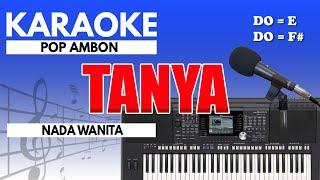 Karaoke - Tanya // Yochen Amos ( Nada Wanita )