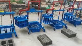 Small Type Manual operation movable paver block making machine with cheapest price made in China