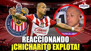 REACCIONANDO a Chicharito y su ENOJO en redes sociales