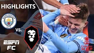 HAT TRICK ALERT  Manchester City vs. Salford City | FA Cup Highlights | ESPN FC