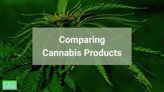 Comparing Medical Cannabis Products