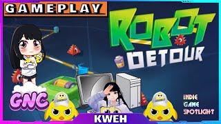 Robot Detour | GAMEPLAY | PC | Indie Game Spotlight