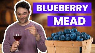 HOW TO MAKE BLUEBERRY MEAD