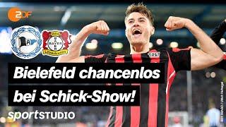 Arminia Bielefeld – Bayer 04 Leverkusen Highlights | Bundesliga, 7. Spieltag | sportstudio