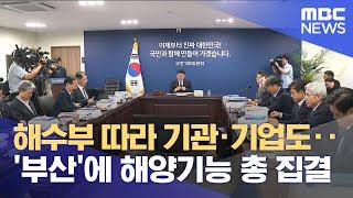 '강화된 해수부'‥ 유관기관도 부산행 도미노 (2025.06.17/뉴스데스크/부산MBC)