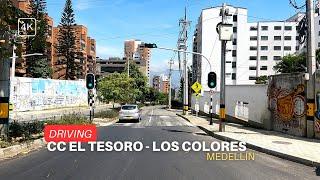 Driving El tesoro Poblado | Los colores Medellín  Asmr Sin Destino