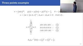 Herman Goulet-Ouellet: Density of group languages under ergodic probability measures