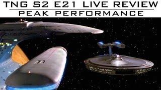 ST:TNG S2E21 "Peak Performance" Review and Discussion