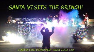 Santa visits The Grinch! 2024