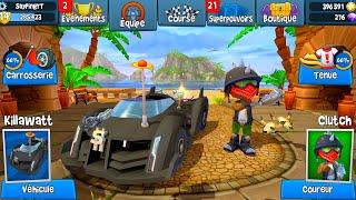 New challenge 2024 | Racing all car | Racing all hero! | Beach buggy racing 2 Session 93.