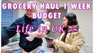 LIFE IN UK | GROCERY SHOPPING VLOG FOR 1 WEEK | GROCERY HAUL | FILIPINA BRITISH COUPLE