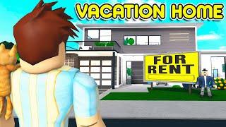 I Rented A VACATION HOME.. Worst Night EVER! (Roblox Bloxburg)