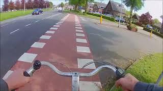 Cycling from Deventer to Apeldoorn and back