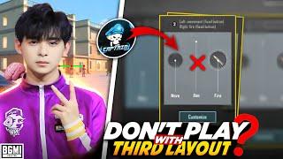 BGMI Third Layout: Is It the Best Choice⁉️ Pros & Cons ||Don't Play With Third Layout In pubg/bgmi