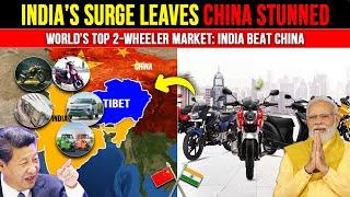 India Poised To Beat China To Be Largest 2 Wheeler Nation