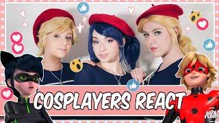 Cosplayers React to Miraculous Ladybug - Reflekdoll 