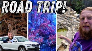 Shopping trip for future projects! Saltwater, 600 litre fresh aquarium and a Nature pond!