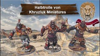 Halbtrolle von Khurzluk Miniatures - Kurzreview - Produktvorstellung - Mittelerde/ Herr der Ringe