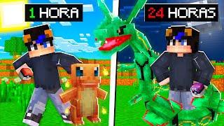 Pasé 24 horas en el MOD Pokémon MÁS NUEVO de Minecraft COBBLEMON!