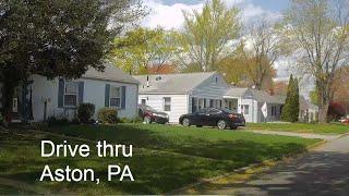 DRIVING THRU ASTON PA - DELAWARE COUNTY -