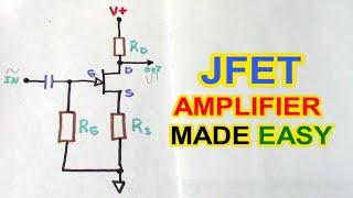 JFET amplifier design with breadboard demonstration PT2