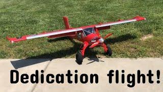 E Flight Draco dedication flight to Flyboy Adventures in RC Planes!