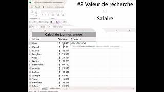 #Excel : astuce RECHERCHEV approximative pour faciliter la recherche de données