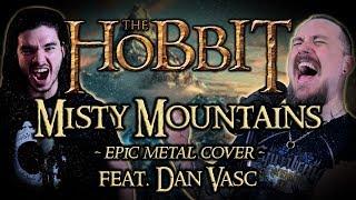 The Hobbit - Misty Mountains (Epic Metal Cover by Skar feat. Dan Vasc)