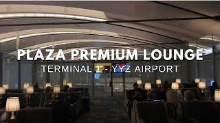 Toronto Pearson Airport - Plaza Premium Lounge Tour (Terminal 1) | Review