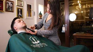 ASMR LADY BARBER & Il TONSOR “REFRESH STYLE” #asmr #barbershop