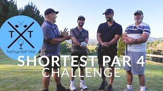 TTGC 4 Shortest Par Fours Challenge | Dan, Nate, Jono & Paul