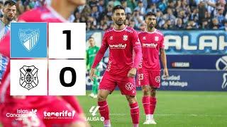 CD Tenerife | Resumen del Málaga CF - CD Tenerife (J. 28, LALIGA HYPERMOTION 24/25) | CD Tenerife