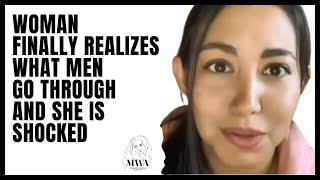 Woman Finally Realizes What Men Go Through And She Is Shocked. Modern Woman Humbled By Men