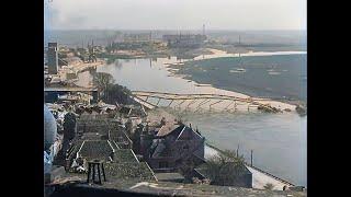 The liberation of the Dutch town of Deventer in 1945 in color! De bevrijding van Deventer in 1945.