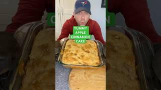 How To Make The BEST Apple Cake At Home EASY #shorts #food