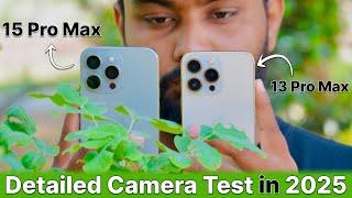 iPhone 13 Pro Max vs 15 Pro Max Camera Comparison in 2025- Detailed Camera Test