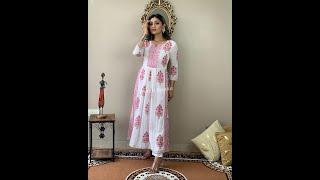 THE LIBAS COLLECTION PURE COTTON KURTI ONLINE SHOPPING