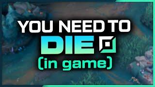 If you are not improving on ADC, you need to DIE (in game)
