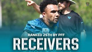 Jaguars Receiving Corps Ranked 25th