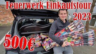 Silvester Feuerwerk Einkaufstour 2023 | 500 Euro [FULL HD]