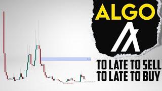 ALGO Price Prediction. Too Late to Sell or to late to Buy?